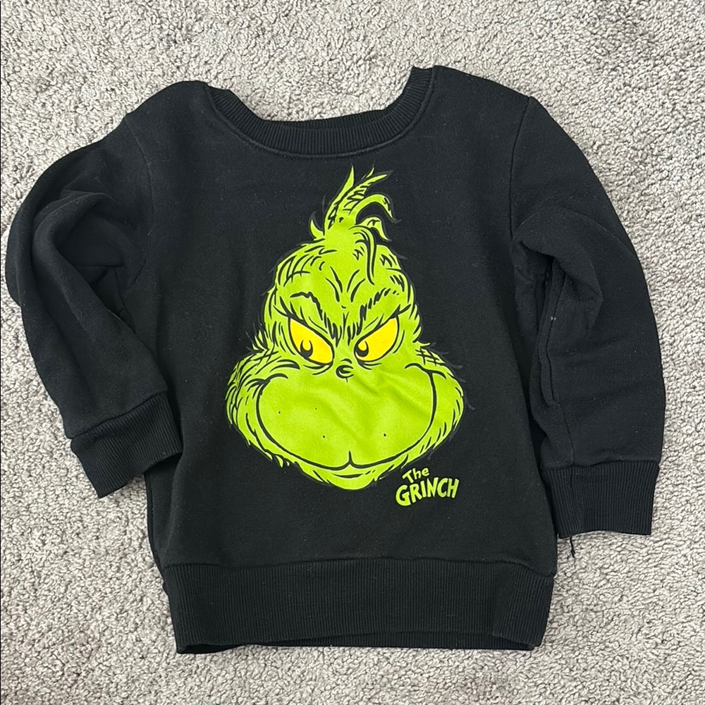 The Grinch Kids Black Sweatshirt